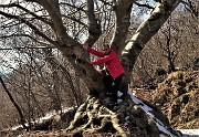 Monti Ocone e Tesoro dalla Forcella Alta (16febb21) - FOTOGALLERY